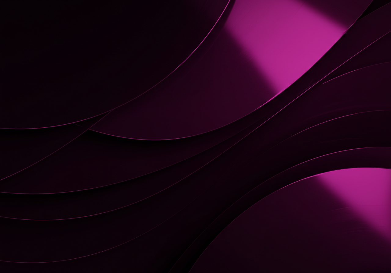 Abstract Purple Geometric Wave Patterns