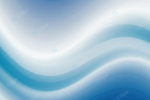 Abstract Blue and White Wave Pattern Background