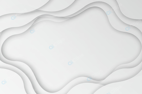 Abstract White Layered Background Design