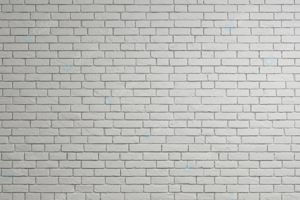 White Brick Wall Background Textured Pattern