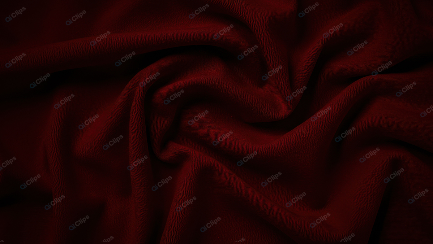 Rich Burgundy Fabric with Elegant Folds