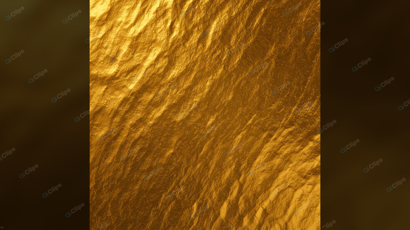 Golden Metal Texture Background