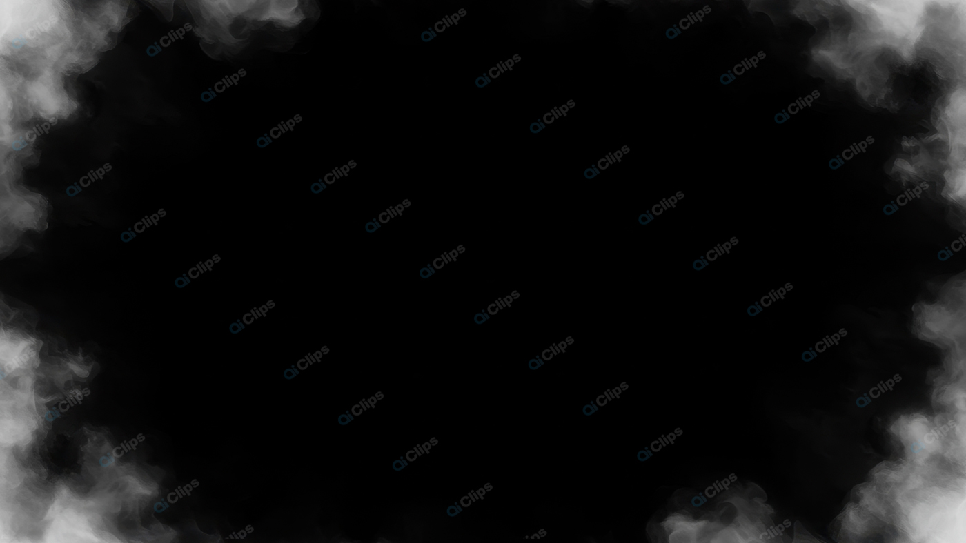 Mystical Foggy Smoke Frame Background