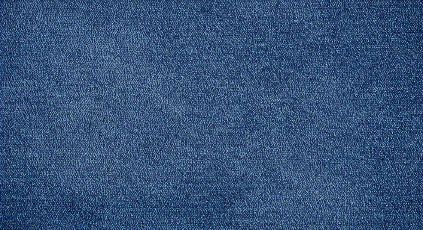 Blue Denim Fabric Texture Background