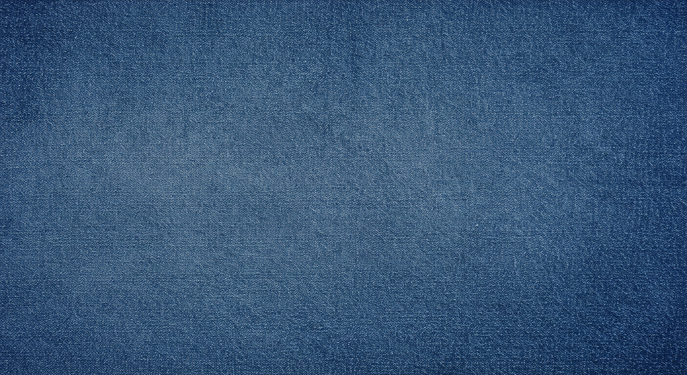 Denim Texture Close-Up Fabric Background