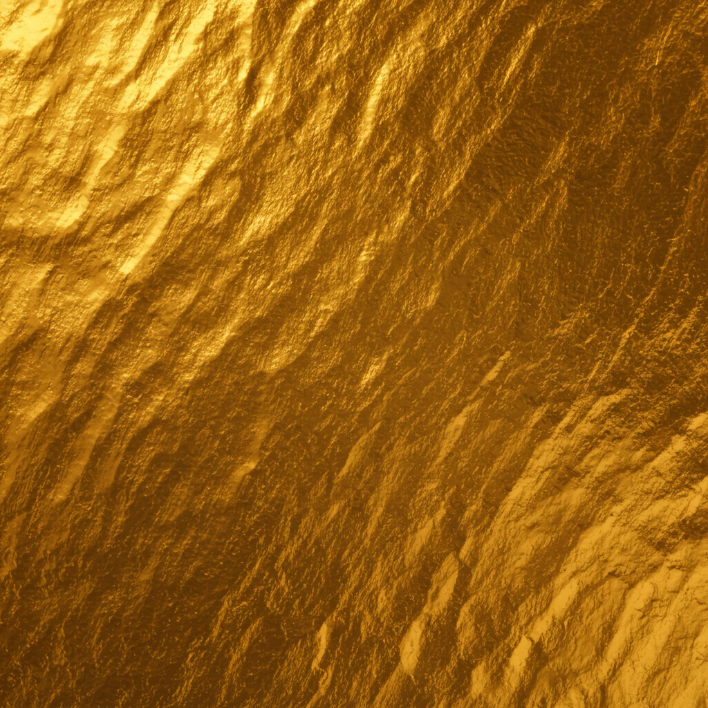 Golden Metal Texture Background
