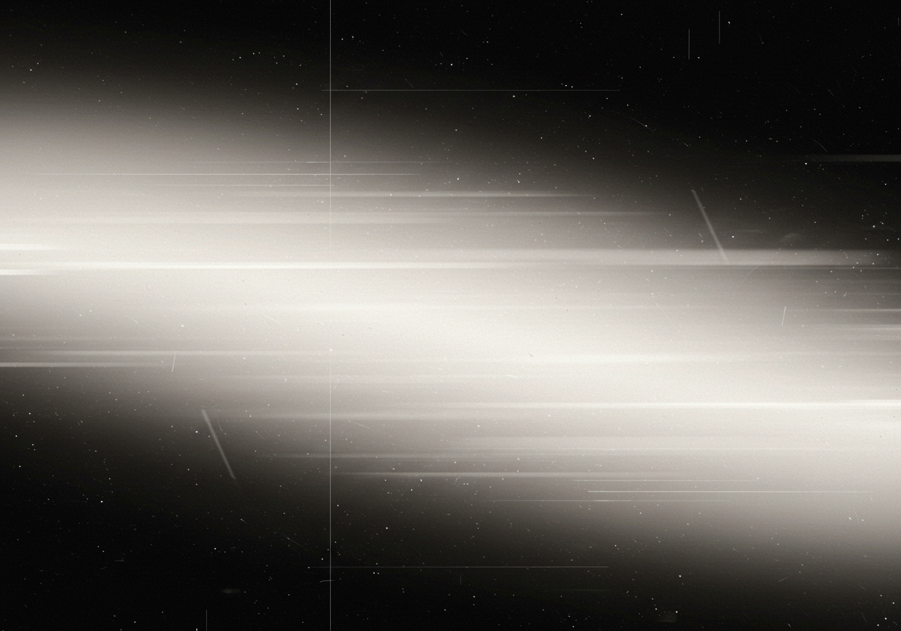 Abstract Blur Light Streaks on Black Background