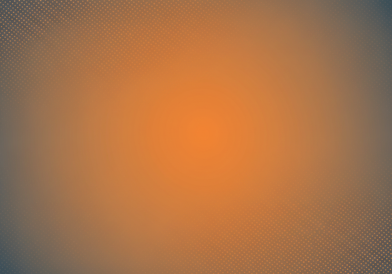 Orange Halftone Gradient Background Pattern
