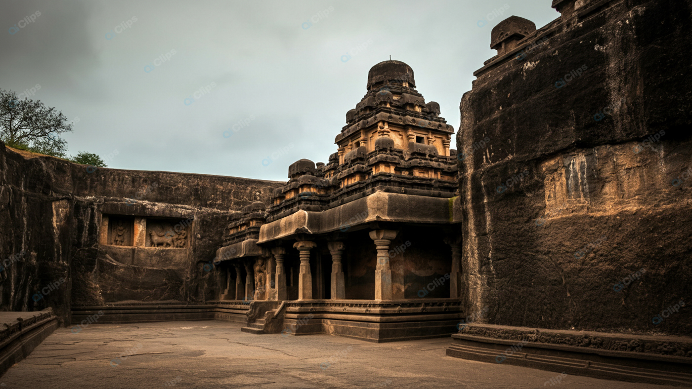 Ancient Rock-Cut Temple Architecture