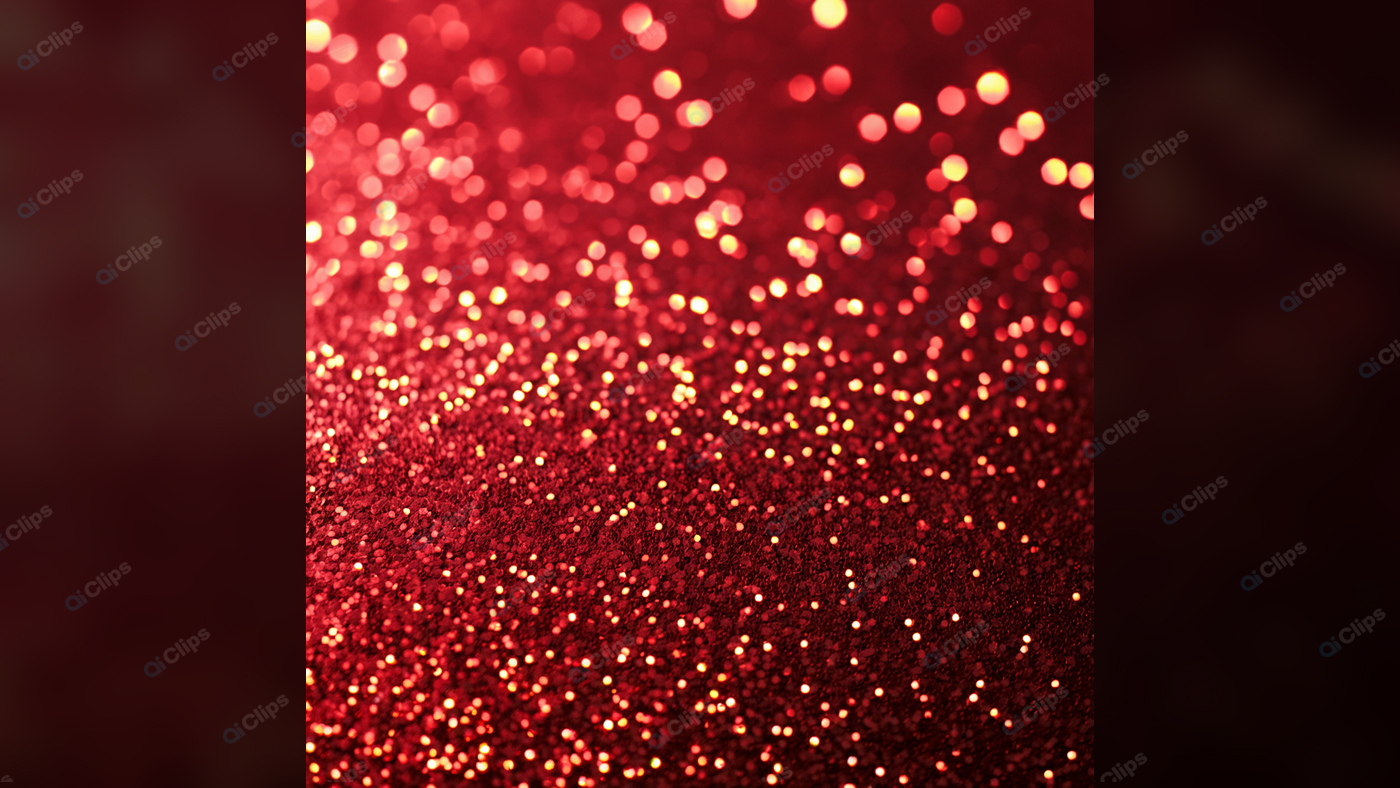 Red Sparkling Glitter Texture Background
