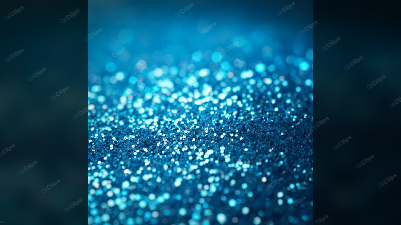 Blue Glitter Sparkle Background for Festive Celebrations