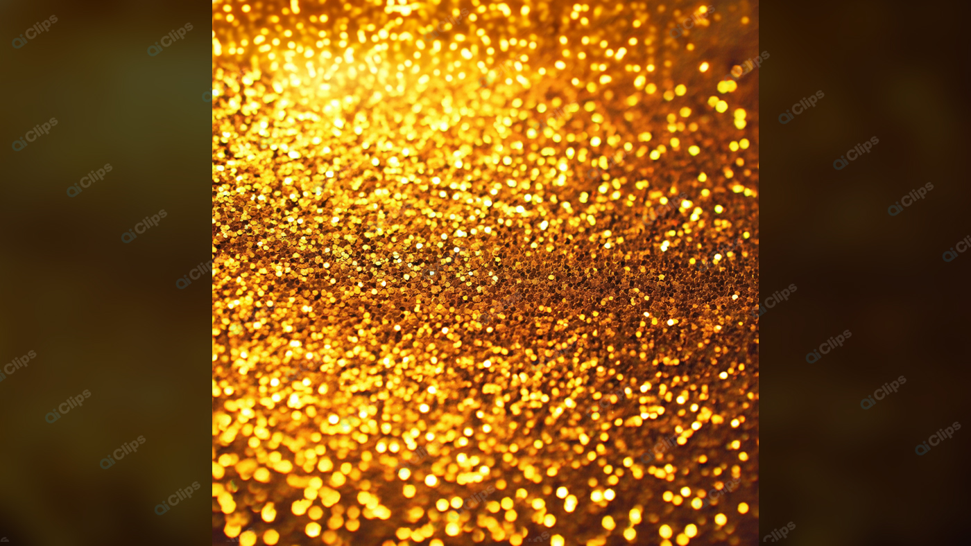 Golden Glitter Sparkle Background