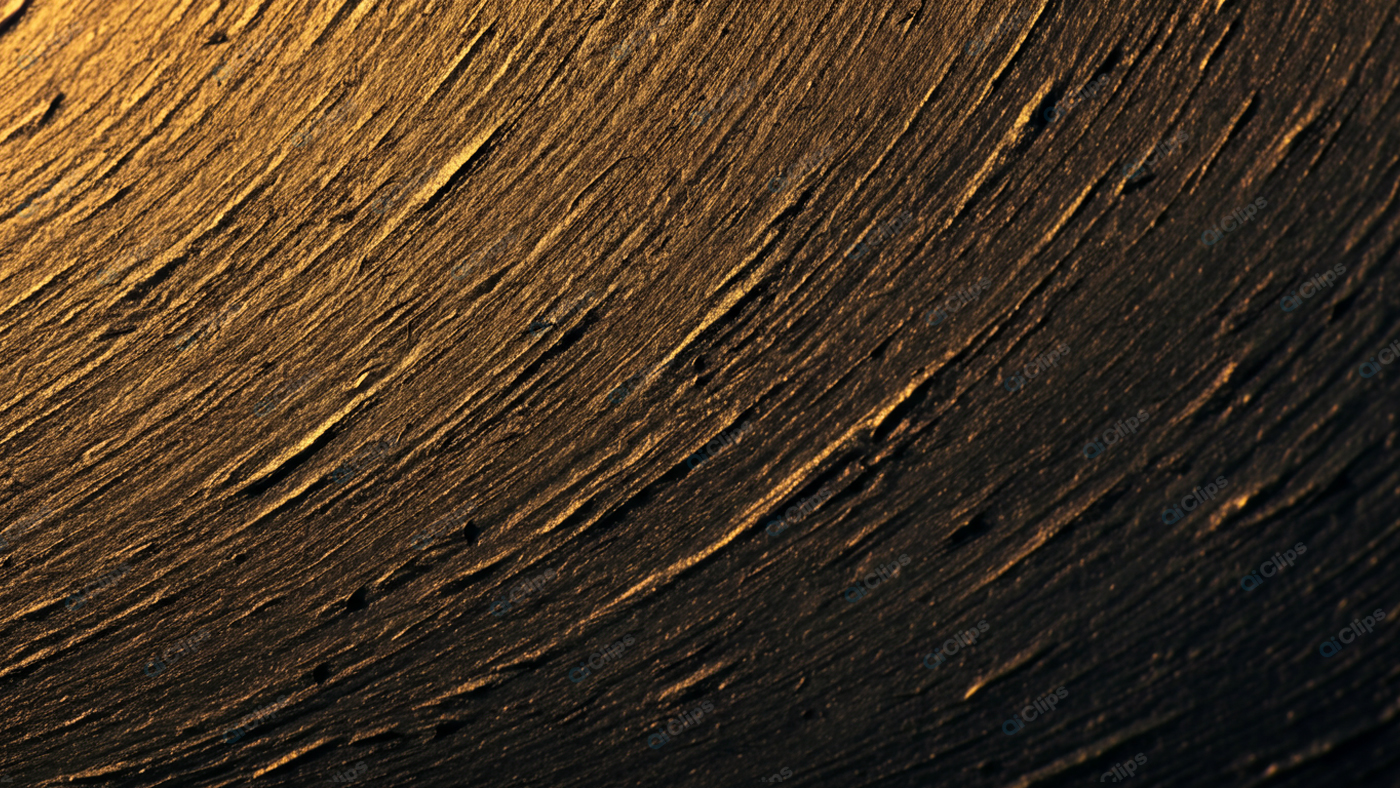 Golden Light on Textured Wood Surface