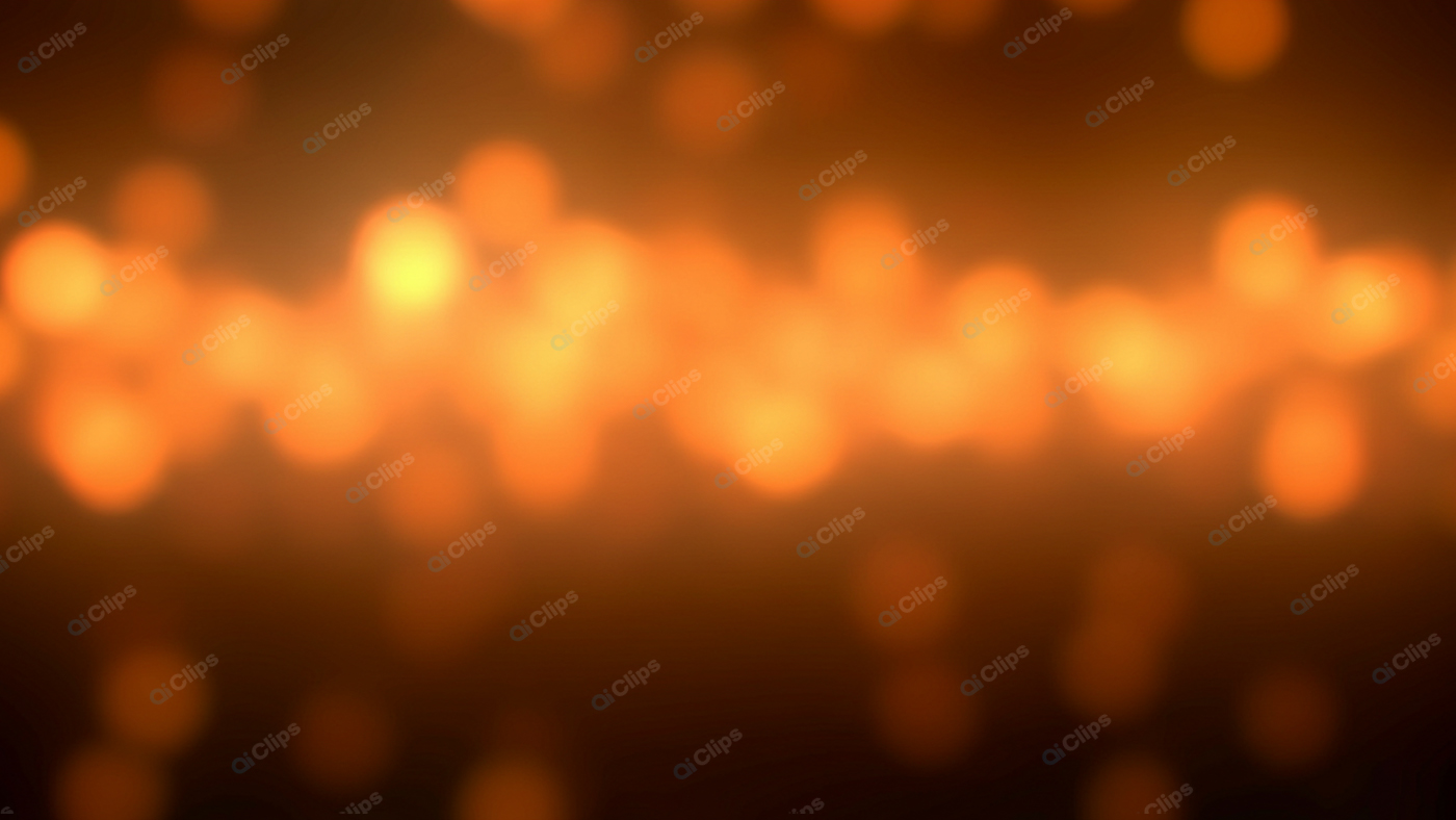 Golden Bokeh Abstract Background