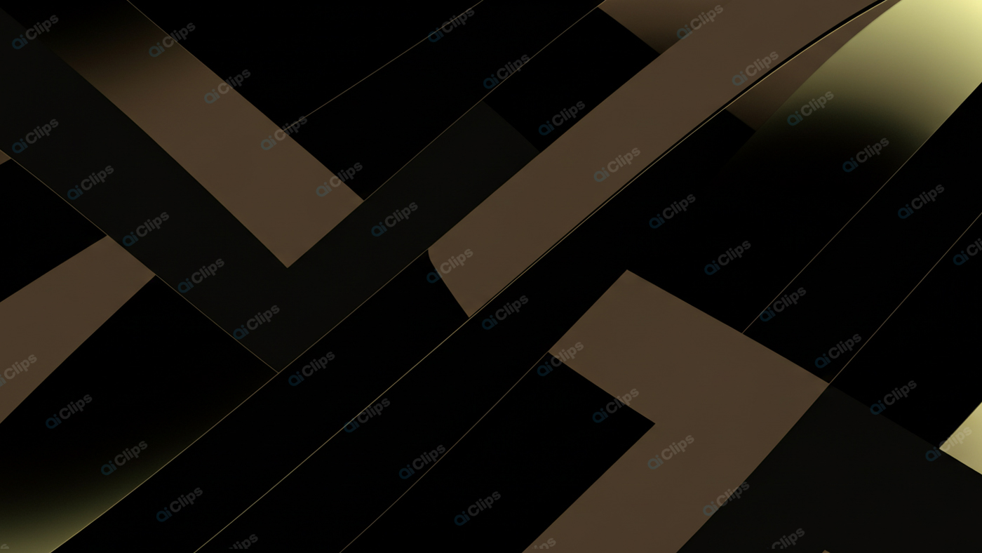 Abstract Geometric Pattern with Black and Brown Stripes