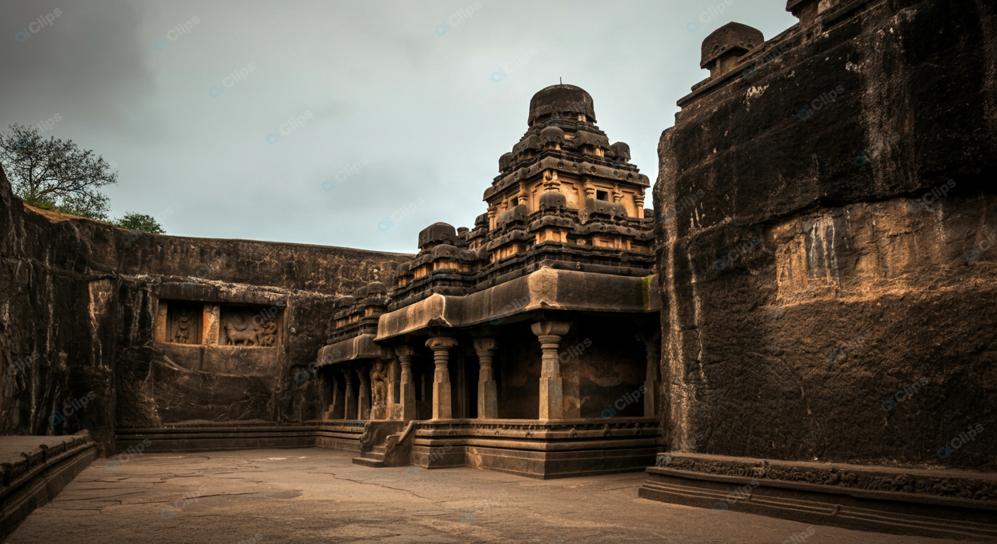 Ancient Rock-Cut Temple Architecture