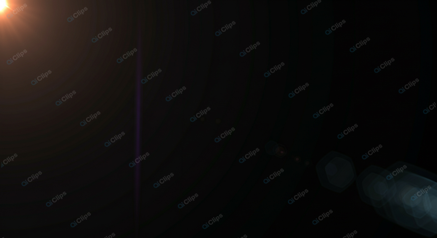 Intense Lens Flare Against a Dark Backdrop
