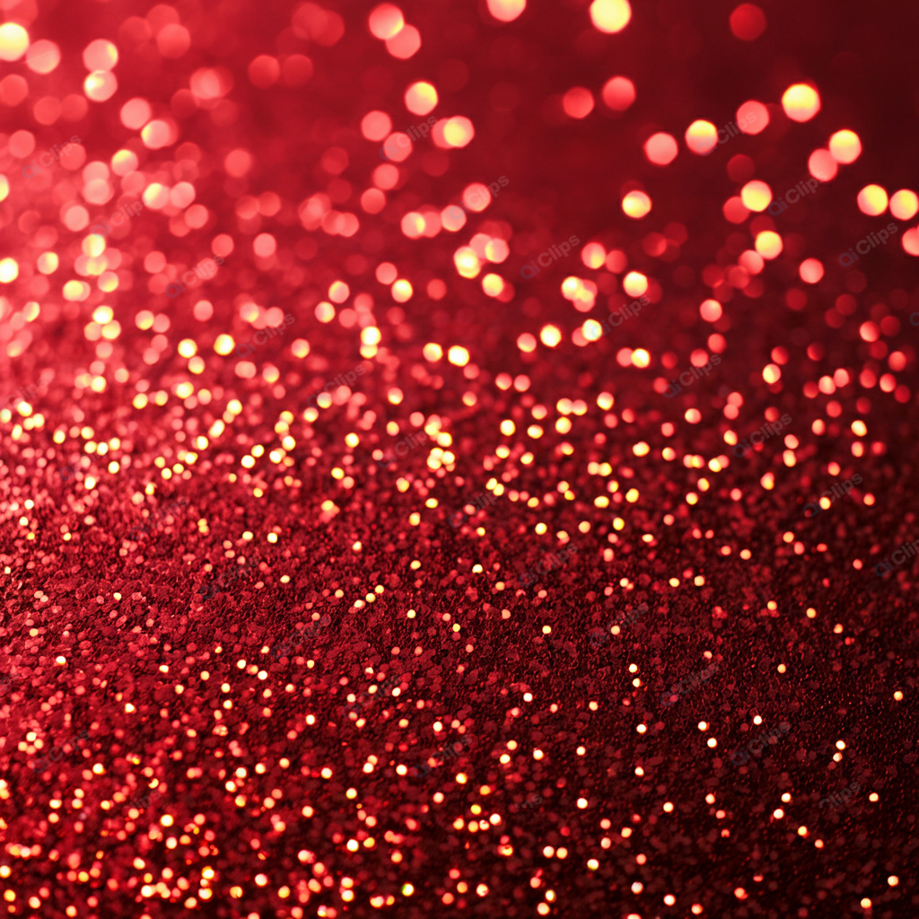 Red Sparkling Glitter Texture Background