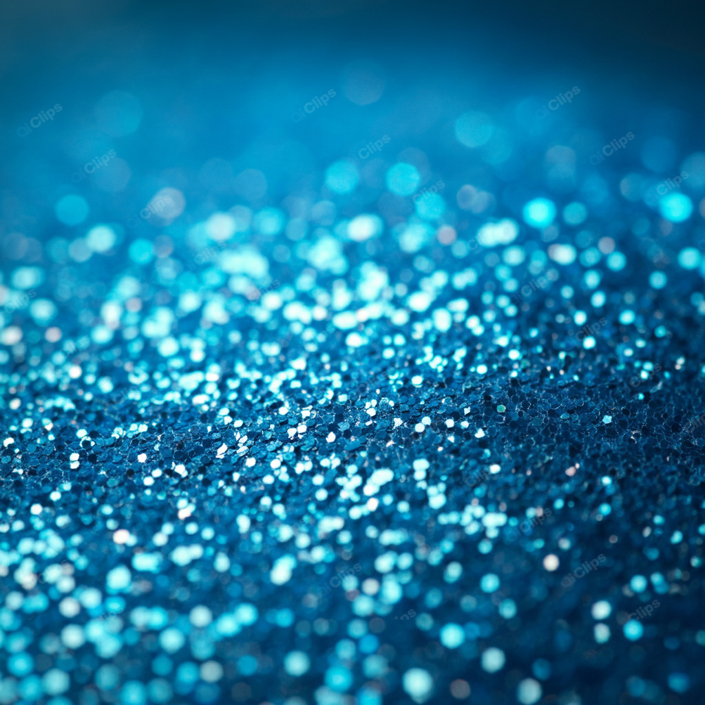 Blue Glitter Sparkle Background for Festive Celebrations