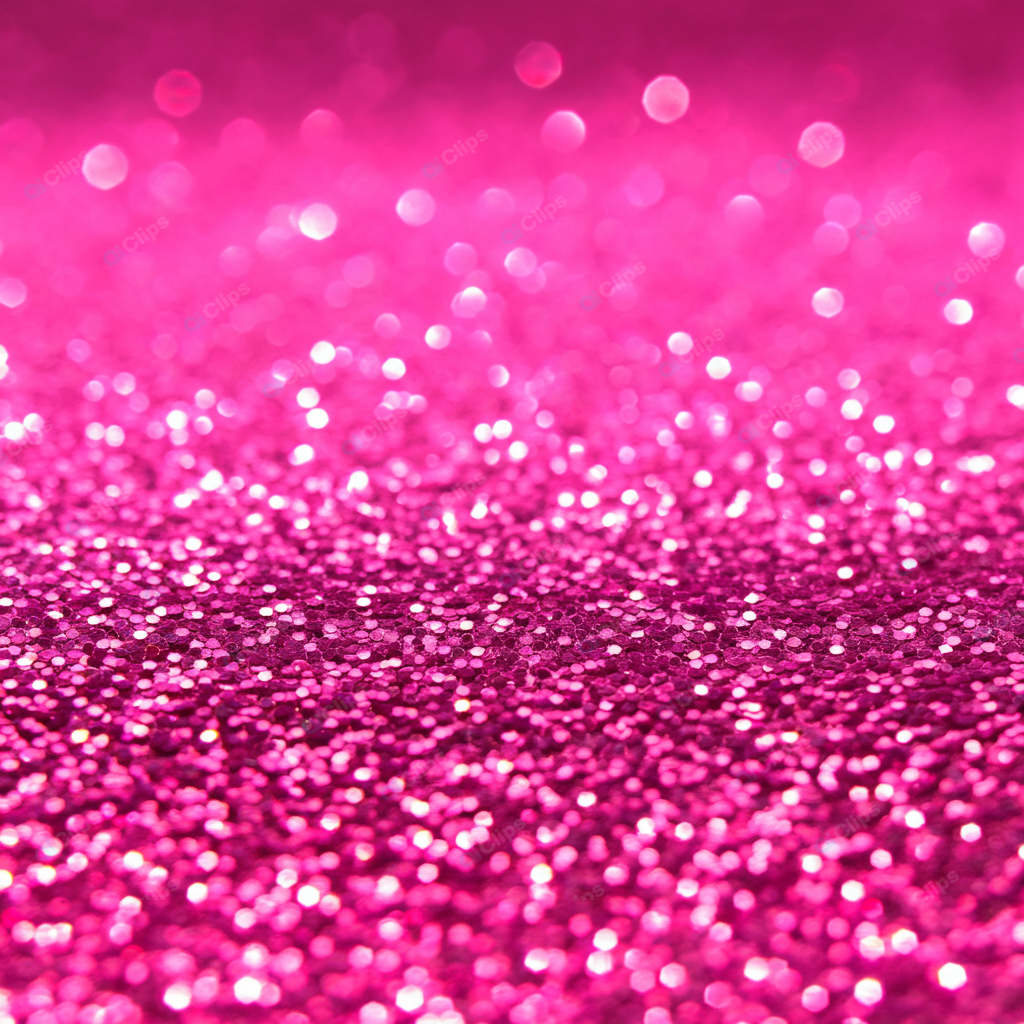 Sparkling Pink Glitter Background with Bokeh Effect