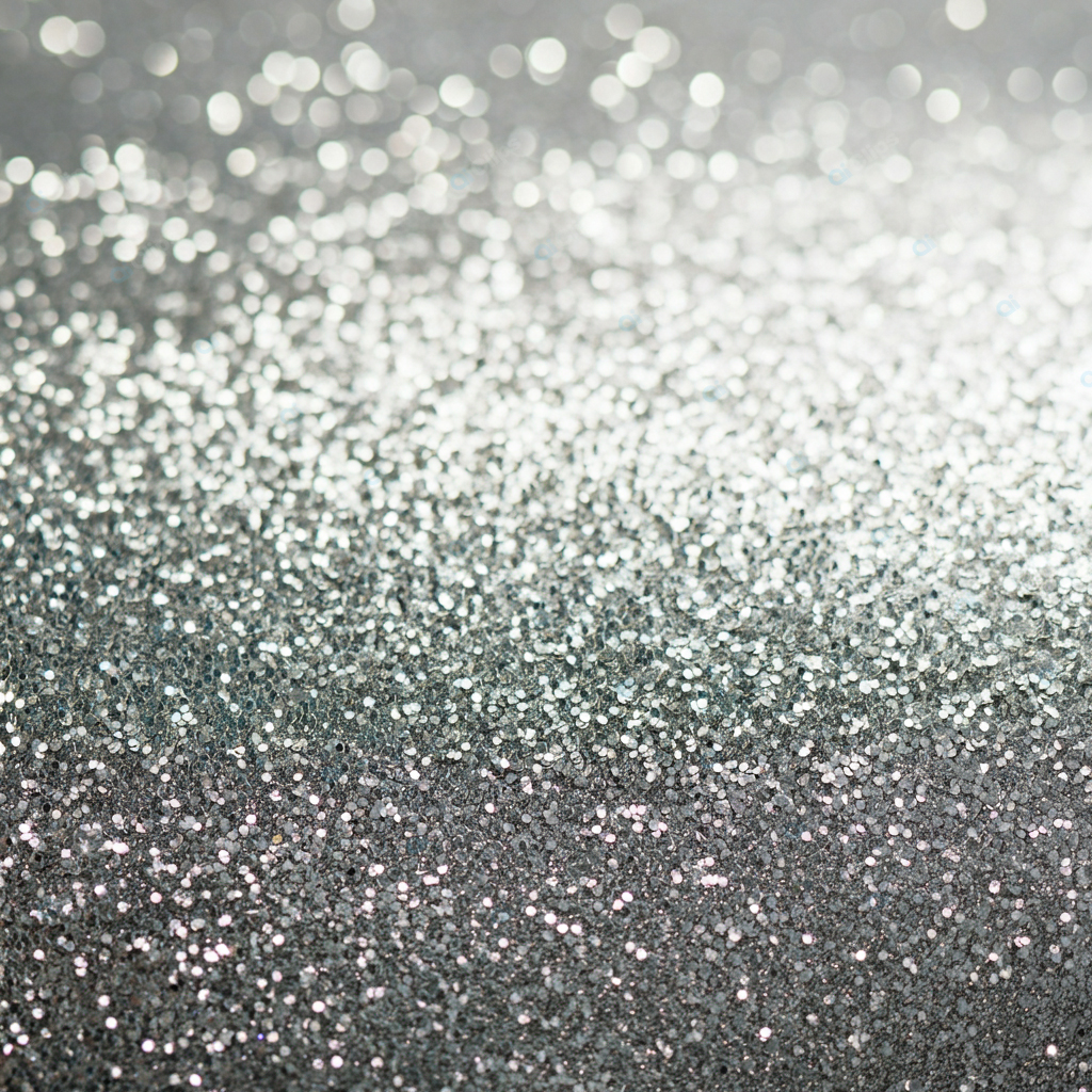 Silver Glitter Sparkle Background