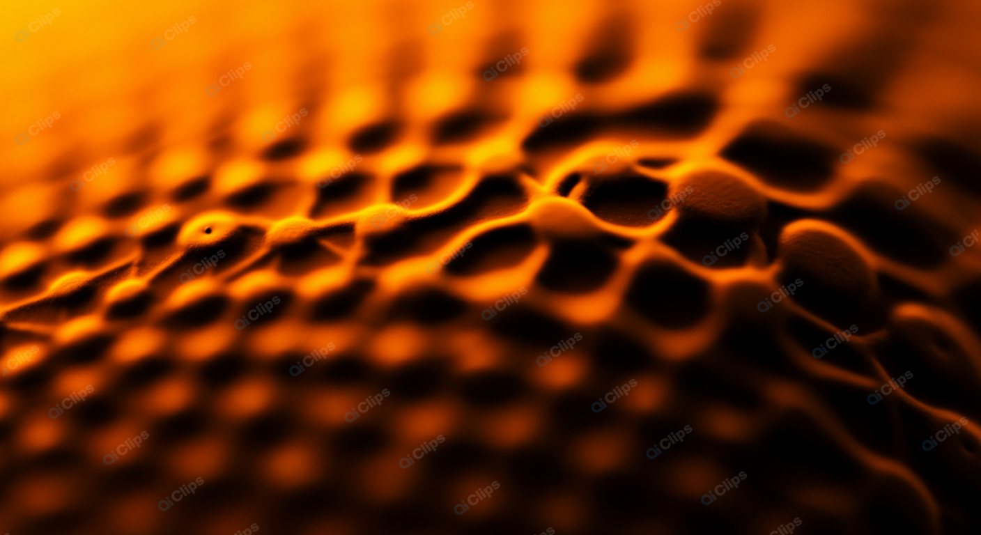 Organic Texture with Warm Lighting in Abstract Close-Up