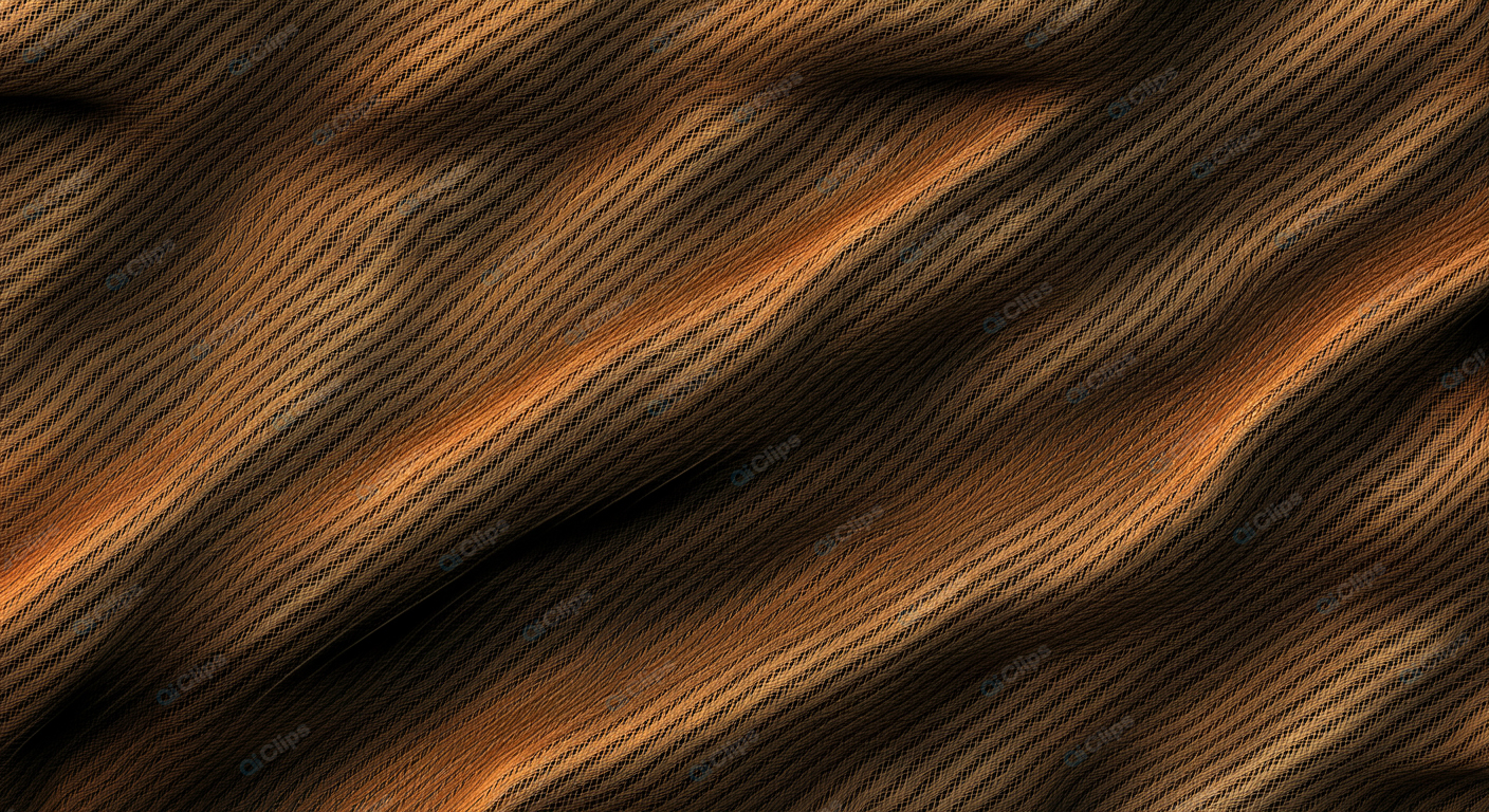 Wavy Brown Pattern Textile Fabric Texture