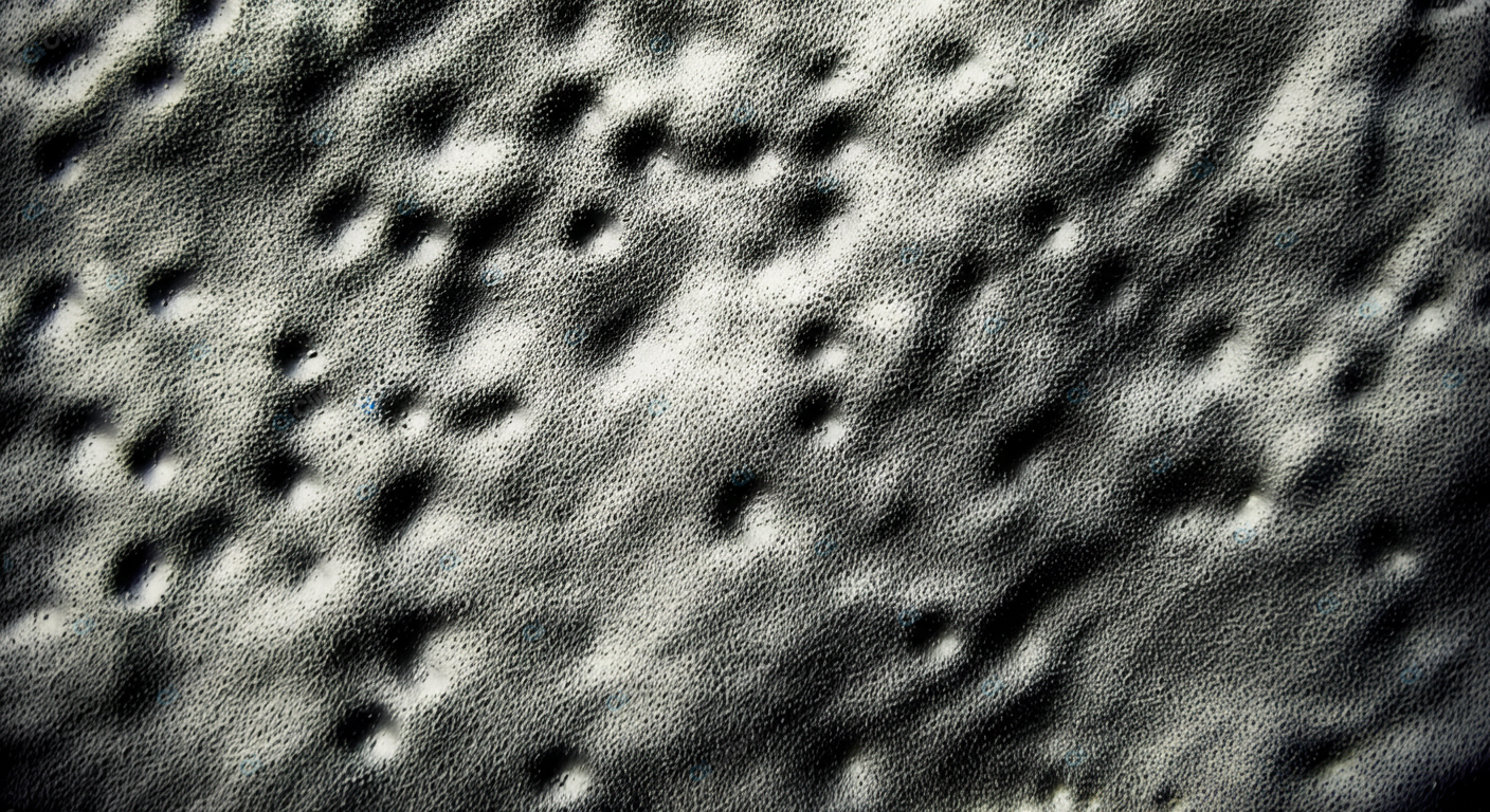 Abstract Close-Up of Textured Surface Pattern