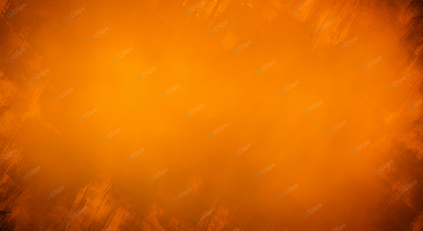 Orange Texture Background with Grunge Patterns