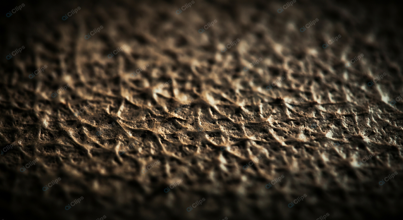 Close-Up of Textured Brown Surface