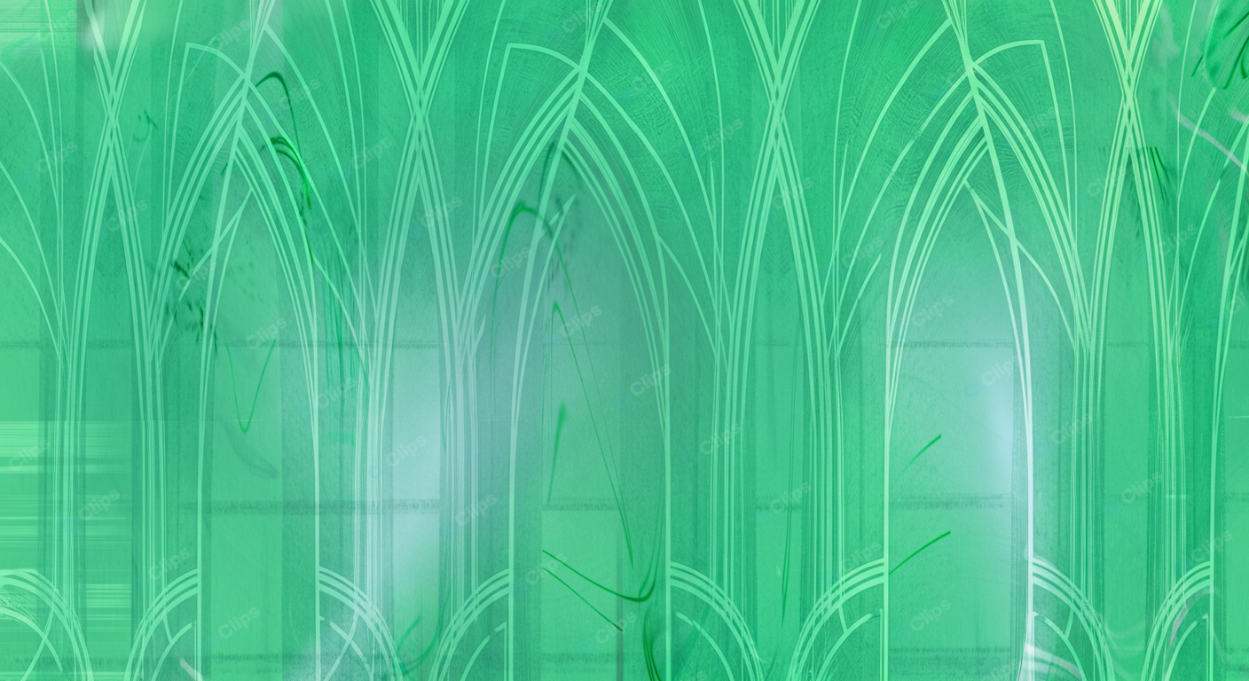 Green Abstract Geometric Pattern Background