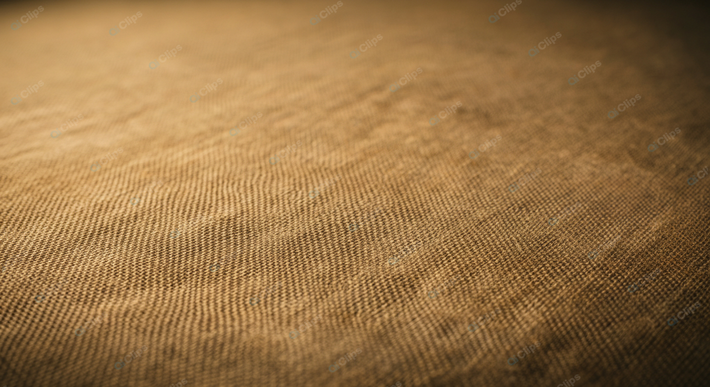 Brown Textured Fabric Close-Up Background