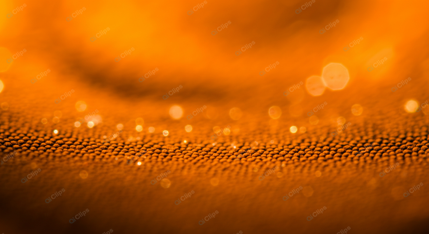 Golden Bokeh Background with Texture and Light Spots