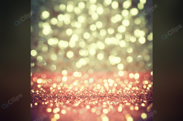 Shimmering Gold and Pink Bokeh Background