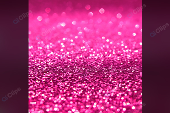 Sparkling Pink Glitter Background with Bokeh Effect