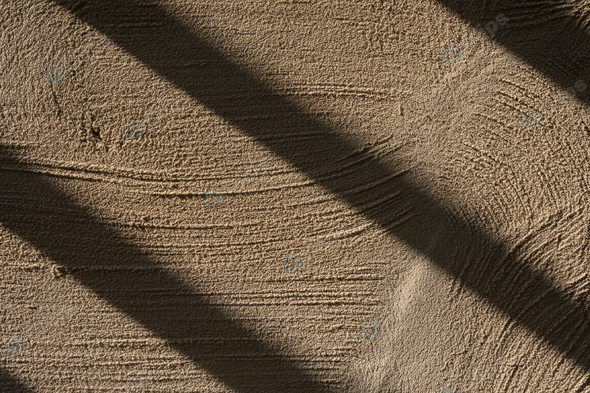 Shadows on Textured Sandy Surface