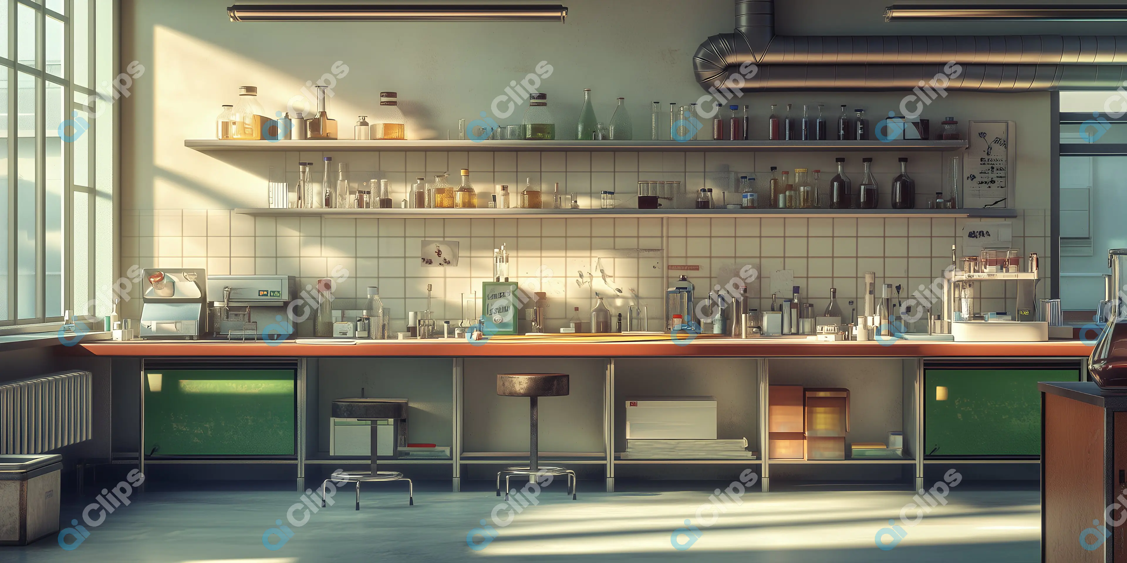 Sunlit Science Lab