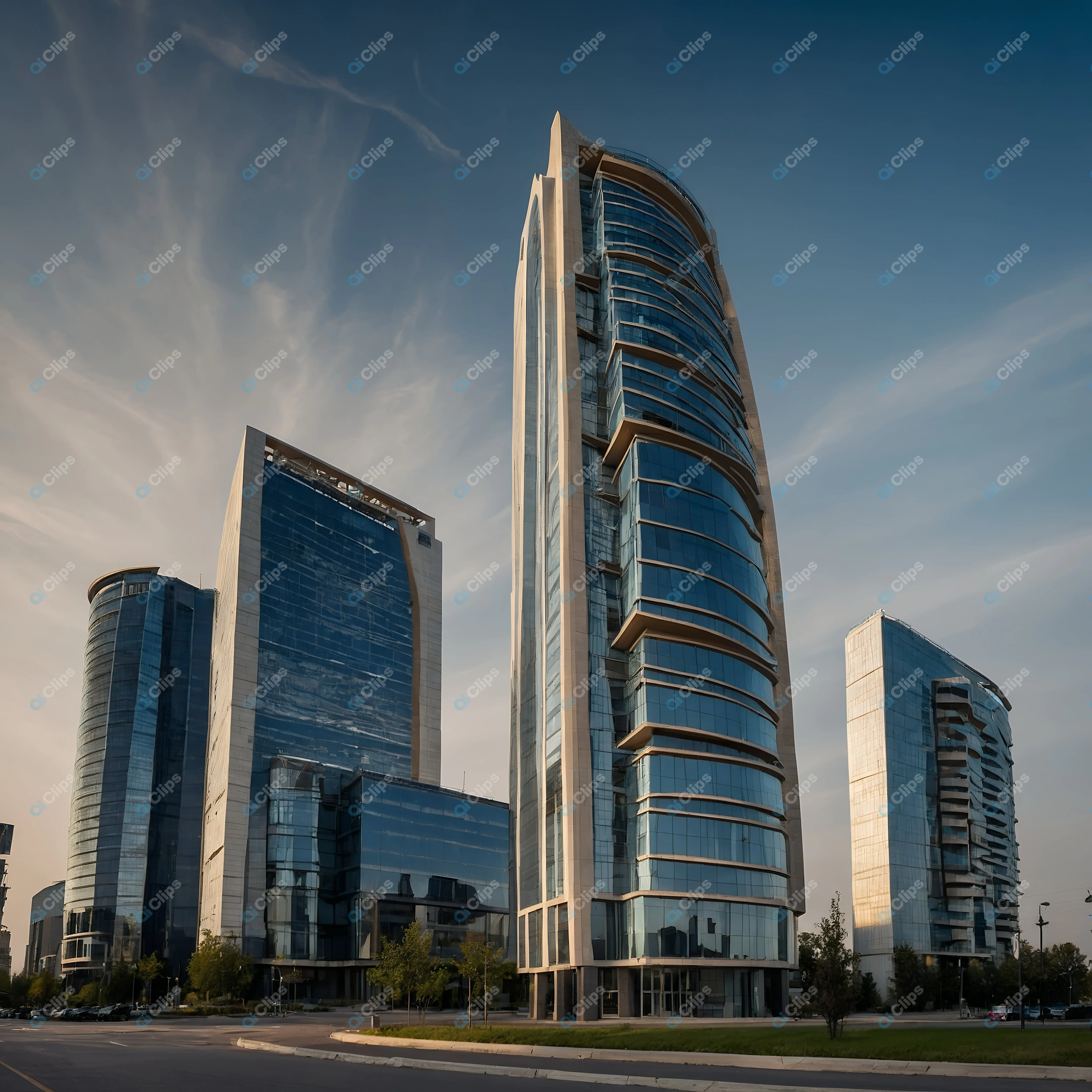Contemporary Office Towers