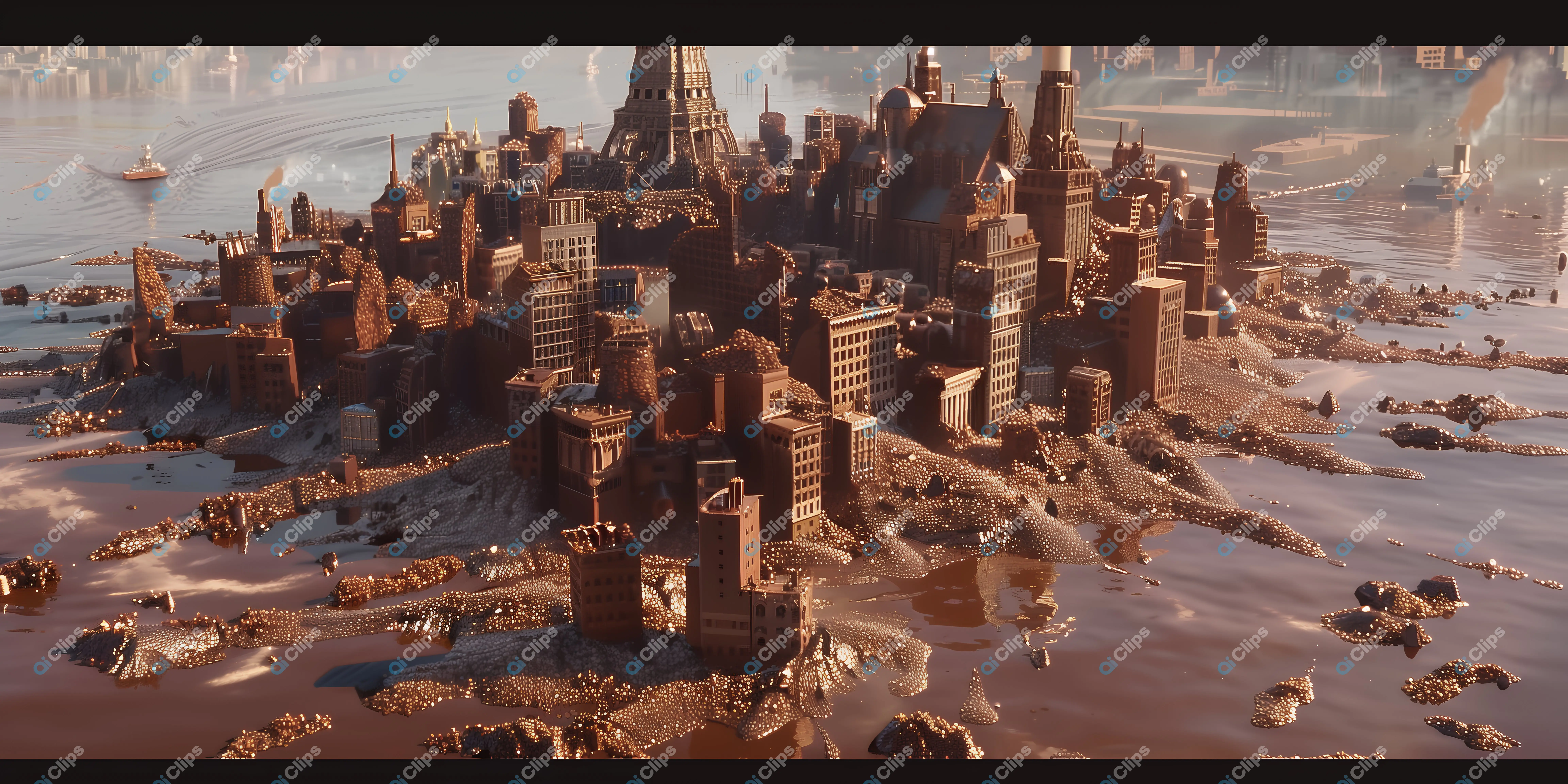 Chocolate Cityscape