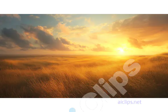 Golden Sunset Field