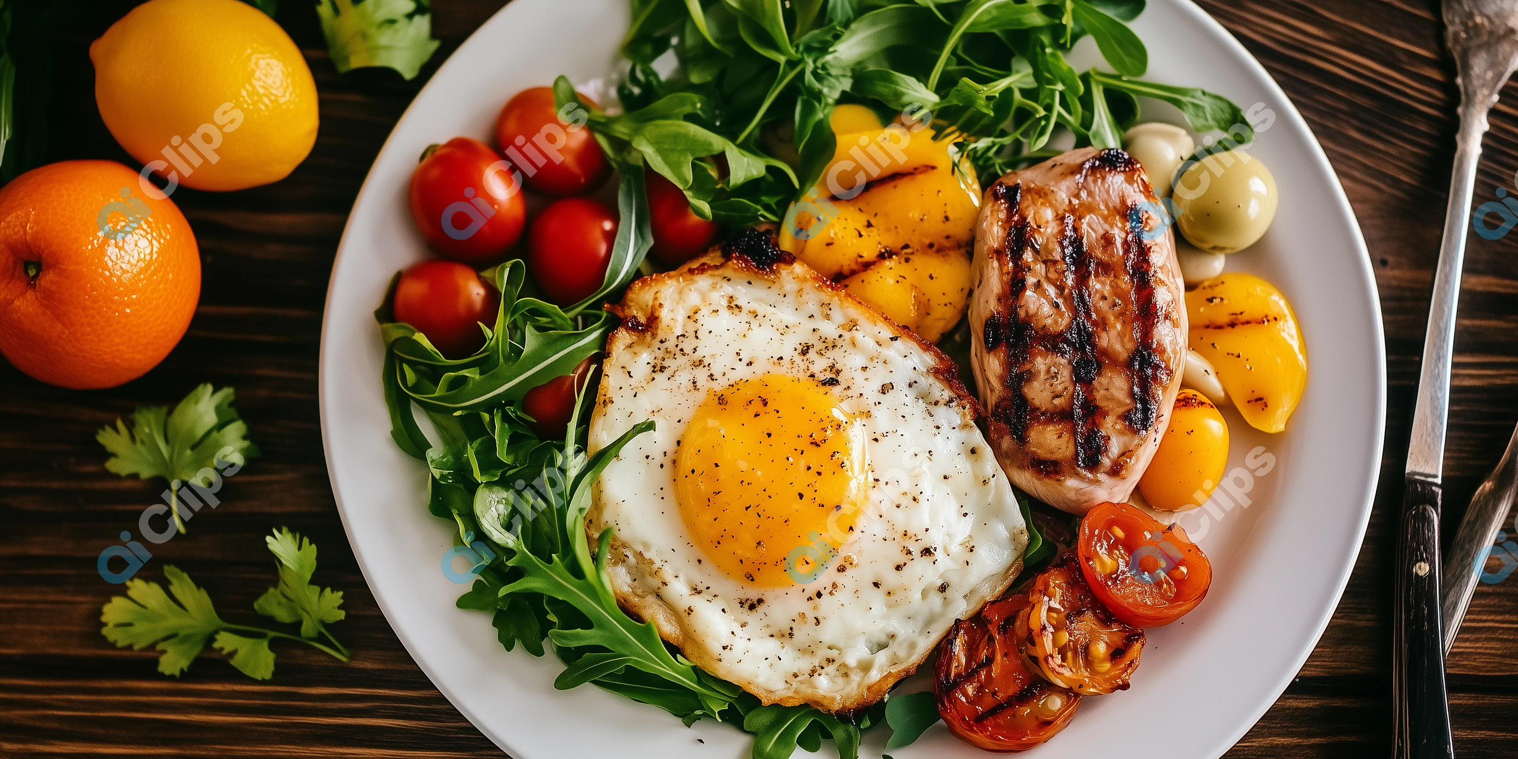 Healthy Breakfast Plate