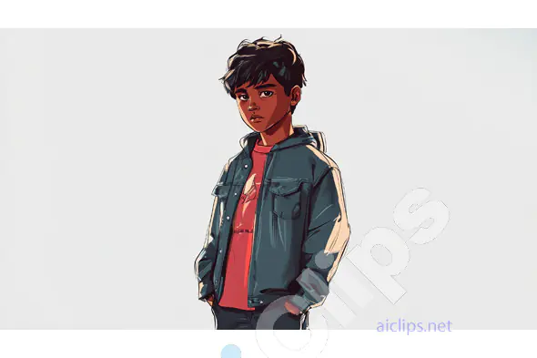 Cool Teenager Illustration