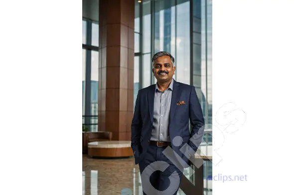 Executive in Modern Office