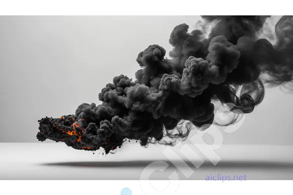 Smoke and Fire Explosion