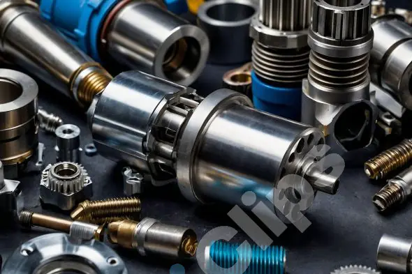 Assorted Industrial Machine Parts