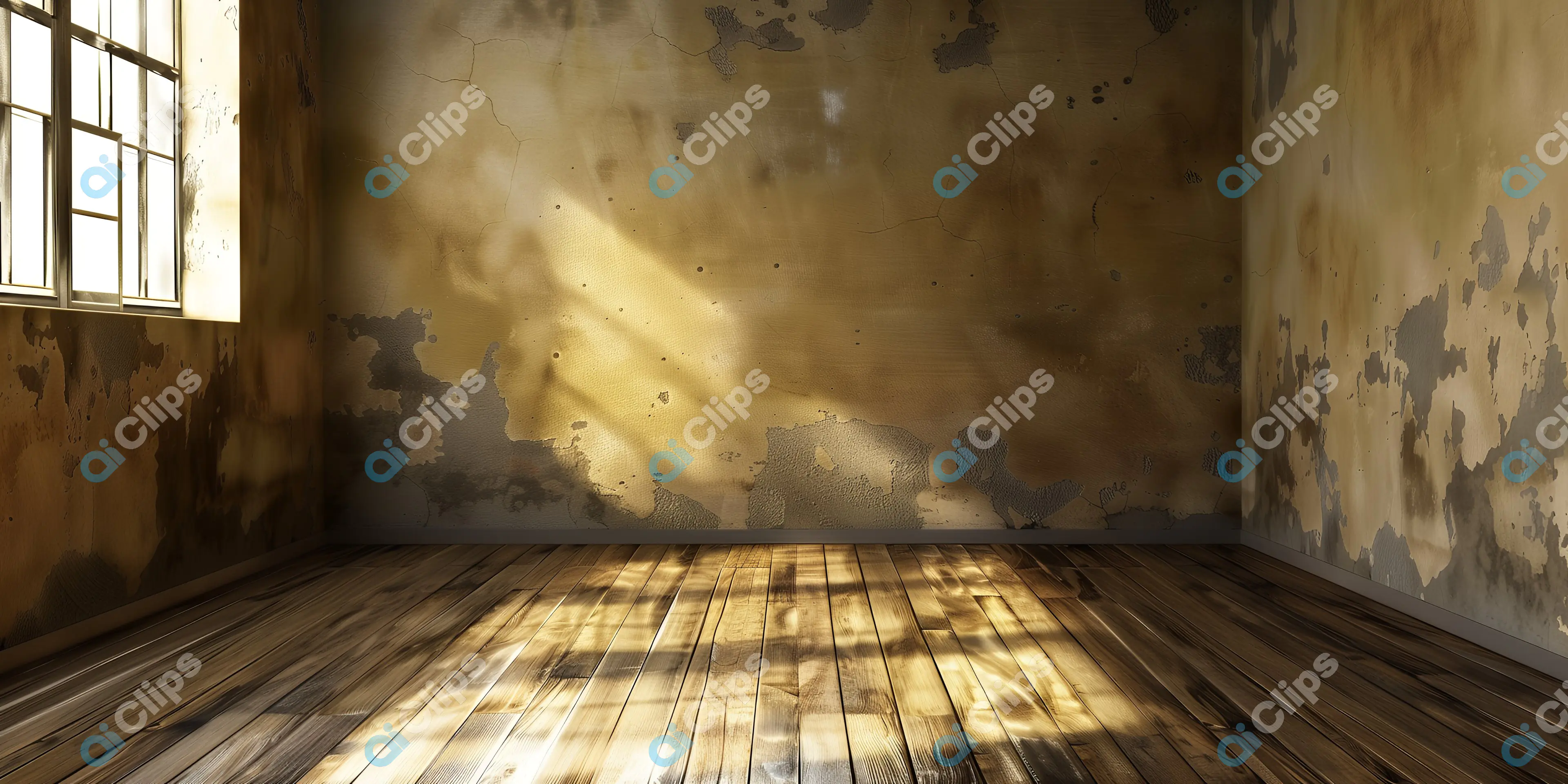 Sunlit Abandoned Room