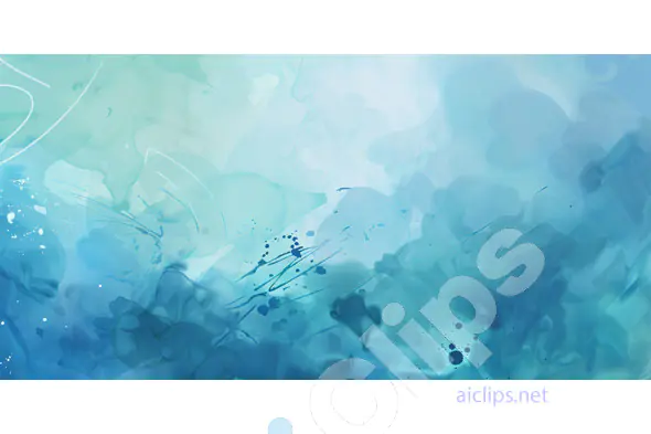 Tranquil Blue Abstract