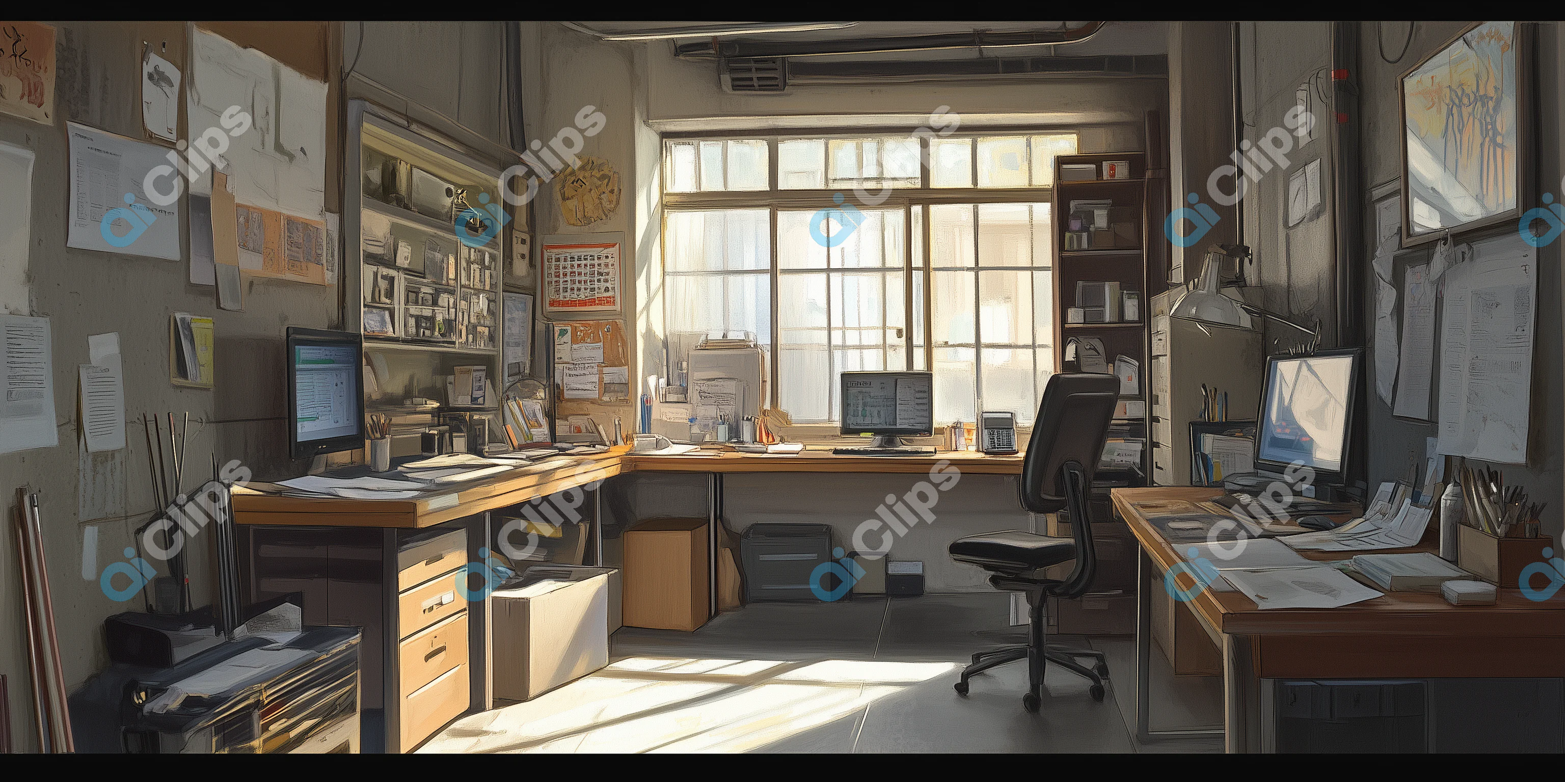 Cozy Office Workspace