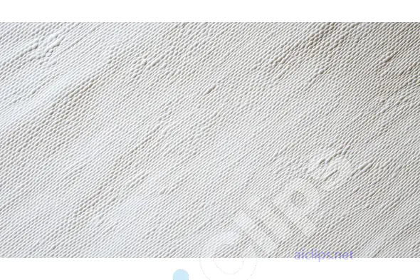 Textured White Fabric Surface
