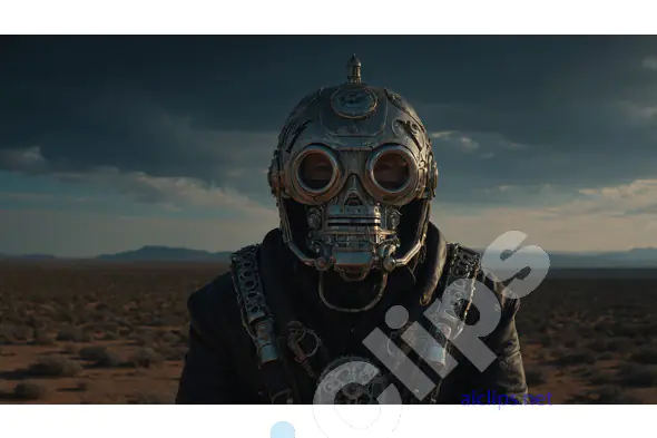 Steampunk Desert Explorer